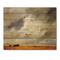 Designart - Desert Farmhouse Under Cloudy Sky in Washington I - Farmhouse Print on Natural Pine Wood